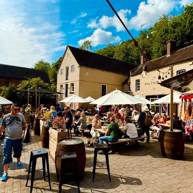 The Malthouse Panzió Ironbridge Kültér fotó